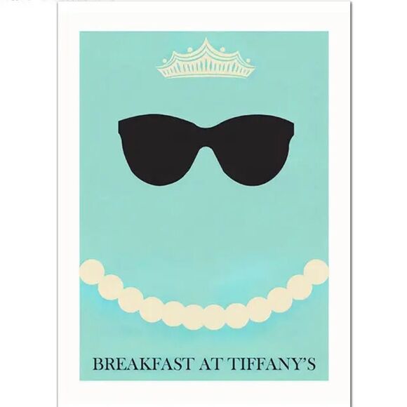 SET 3 Audrey Hepburn Breakfast at Tiffany’s print picture wall art Office decor - Picture 7 of 9